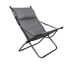 Crespo Tex Comfort AP-262 Loungestoel - Lichtgrijs