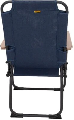 Bo-Camp Industrial Bushwick Klapstoel - Blauw - XL -Camping Promotiewinkel 1211884 06 1