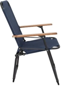 Bo-Camp Industrial Bushwick Klapstoel - Blauw - XL -Camping Promotiewinkel 1211884 08 1 1