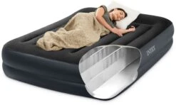 Intex Pillow Rest Raised Luchtbed - Queensize - Ingebouwde Elektrische Pomp -Camping Promotiewinkel 1320 1900 64124 inuse 2023 300