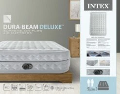 Intex Supreme Air Flow Luchtbed - Queensize - Ingebouwde Elektrische Pomp -Camping Promotiewinkel 1482 1900 64490nd pkg 2023 300