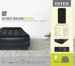 Intex Pillow Rest Raised Luchtbed - Eenpersoons -Camping Promotiewinkel 1669 1900 64122nd pkg 2023 300