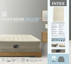 Intex Ultra Plush Luchtbed - Queensize - Ingebouwde Elektrische Pomp -Camping Promotiewinkel 1714 1900 64428nd pkg 2023 300
