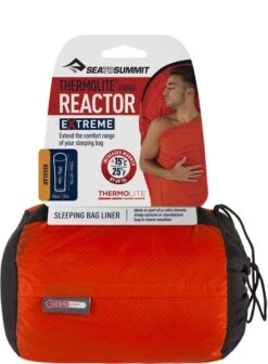 Sea To Summit Reactor Extreme Thermolite Mummymodel Lakenzak - Oranje -Camping Promotiewinkel 1900 1429 00974419 04