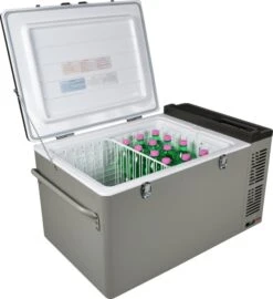 Engel MD60F Compressor Koelbox - 60 Liter -Camping Promotiewinkel 1900 1731 md60f deckel offen