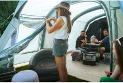 Vango Lismore Air 600XL Opblaasbare Tunneltent - 5 Persoons - Groen -Camping Promotiewinkel 1900 1783 lismore air 600xl package 8