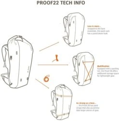 Vaude Proof Fietsrugzak - 22 Liter - Groen -Camping Promotiewinkel 1900 1900 vdp 6