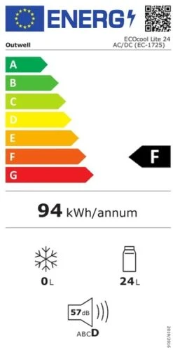 Outwell Ecocool Lite Elektrische Koelbox - 24 Liter - Donkerblauw -Camping Promotiewinkel 1900 950 ecocool blauw 5