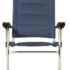 Dukdalf Brillante 8820 Standenstoel - Blauw -Camping Promotiewinkel 411488204
