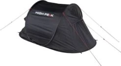 High Peak Vision 2 Pop-up Tent - 2 Persoons - Zwart -Camping Promotiewinkel 654 1200 4001690102803.pt04