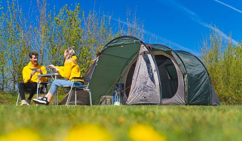 Easy Camp Galaxy 400 Rustic Green Tunneltent - 4 Personen 4 Easy Camp Galaxy 400 Rustic Green Tunneltent - 4 Personen - Afbeelding 2