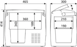 Dometic CoolFreeze CDF 18 Autokoelbox - 18L -Camping Promotiewinkel 737 1200 900 900 dometic coolfreeze cdf 18 7