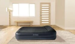 Intex Pillow Rest Raised Luchtbed - Queensize - Ingebouwde Elektrische Pomp -Camping Promotiewinkel 899 1514 64124 2