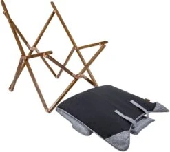 Bo-Camp Urban Outdoor Bloomsbury Vlinderstoel - Grijs - M -Camping Promotiewinkel 900 1006 1200369 9