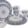 Bo-Camp Old Dutch Melamine Serviesset - 16-delig -Camping Promotiewinkel 900 1274 6181360