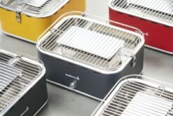 Barbecook Carlo Houtskool Tafelbarbecue - Grijs -Camping Promotiewinkel 900 1350 bc cha 1015 sf 10 hr