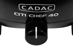 CADAC Citi Chef 40 Gasbarbecue - Zwart -Camping Promotiewinkel 900 1350 citi chef 40 control knob