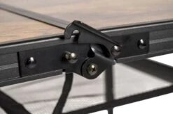 Bo-Camp Industrial Decatur 90 X 60 Campingtafel - Zwart/houtlook -Camping Promotiewinkel 900 1358 1404200 13