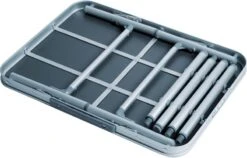 Bo-Camp 70 X 60 Campingtafel - Grijs -Camping Promotiewinkel 900 1358 1404388 03