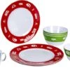 Bo-Camp Happy Camp Melamine Serviesset - 12-delig -Camping Promotiewinkel 900 1358 6181380