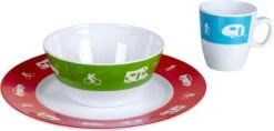 Bo-Camp Happy Camp Melamine Serviesset - 12-delig -Camping Promotiewinkel 900 1358 6181380 02