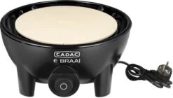 CADAC E-Braai Elektrische Barbecue - Zwart -Camping Promotiewinkel 900 1500 5840 20 04 e braai 40 pizza stone
