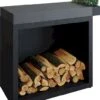 OFYR Butcher Block Storage 90 Black - Ceramic Dark Grey -Camping Promotiewinkel 900 766 butcher block storage 90 black cd