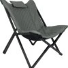 Bo-Camp Industrial Molfat Relaxstoel - Groen/Grijs -Camping Promotiewinkel 900 850 1200353