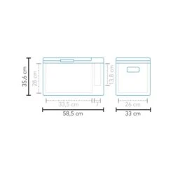 Mestic MCC-25 Compressor Koelbox - 25 Liter -Camping Promotiewinkel 900 900 1502930h5