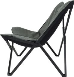Bo-Camp Industrial Molfat Relaxstoel - Groen/Grijs -Camping Promotiewinkel 900 912 1200353 06