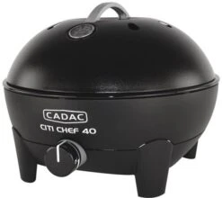 CADAC Citi Chef 40 Gasbarbecue - Zwart -Camping Promotiewinkel 900 927 citi chef 40 black