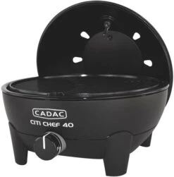 CADAC Citi Chef 40 Gasbarbecue - Zwart -Camping Promotiewinkel 900 927 citi chef 40 black 2