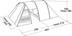 Easy Camp Galaxy 400 Steel Blue Tunneltent - 4 Personen -Camping Promotiewinkel 932 1900 3186c636 4f86 4c19 91d7 021f555dd42a 1280x960