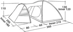 Easy Camp Eclipse 300 Tunneltent - 3 Persoons - Groen -Camping Promotiewinkel 981 1900 4cb3ef6c cdb0 4961 81b9 533262e89ee6 1280x960