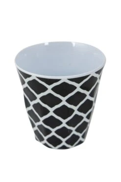 Bo-Camp Mix & Match Melamine Serviesset - 16-delig - Zwart -Camping Promotiewinkel bo camp mix 4