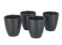 Bo-Camp Orville Melamine Serviesset - 16-delig - Antraciet -Camping Promotiewinkel bo camp orville antr 4