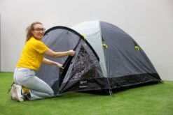 Kampa Brighton Grey 3 Tunneltent - 3 Persoons -Camping Promotiewinkel brightongrey3 2