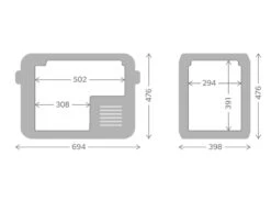 Dometic CFX3 45 Compressor Koelbox - 40 Liter -Camping Promotiewinkel cfx3 45