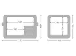 Dometic CFX3 55 Compressor Koelbox - 55 Liter -Camping Promotiewinkel cfx3 55