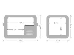 Dometic CFX3 55IM Compressor Koelbox - 53 Liter -Camping Promotiewinkel cfx3 55im