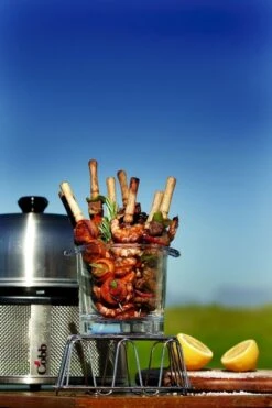 Cobb Premier Houtskoolbarbecue - Grijs -Camping Promotiewinkel cobb premier 3 1