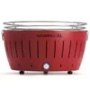 LotusGrill XL Hybrid Houtskoolbarbecue - Rood -Camping Promotiewinkel lotusgrill xl rood