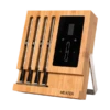 MEATER Block Met 4 Draadloze Thermometers -Camping Promotiewinkel right angle front stand