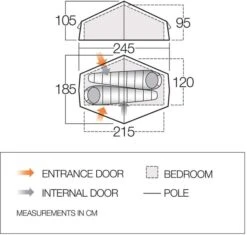 Vango Nevis 200 Tunneltent - 2 Persoons 10 Vango Nevis 200 Tunneltent - 2 Persoons -Camping Promotiewinkel vango nevis 200 2