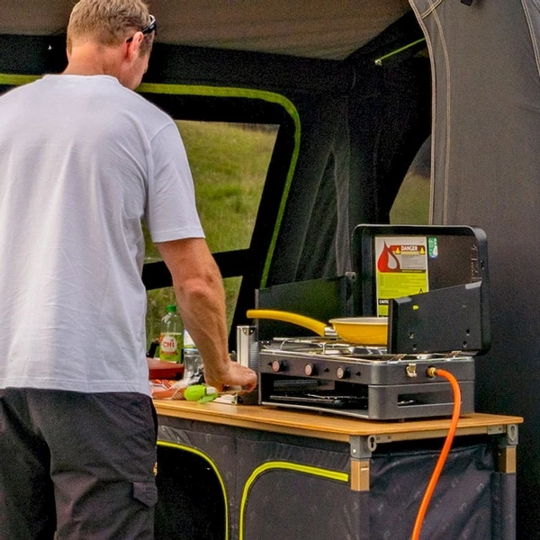 Zempire Eco Fold Twin V2 Opvouwbare Campingkast - Dubbel 12 Zempire Eco Fold Twin V2 Opvouwbare Campingkast - Dubbel - Afbeelding 10